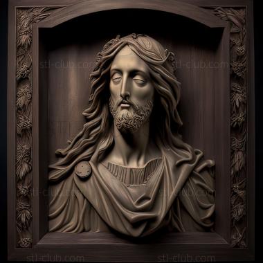 3D model st jesus (STL)